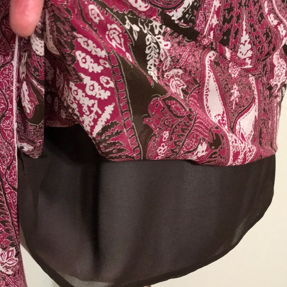 ANN TAYLOR SILK BLOUSE - Picture 4 of 7